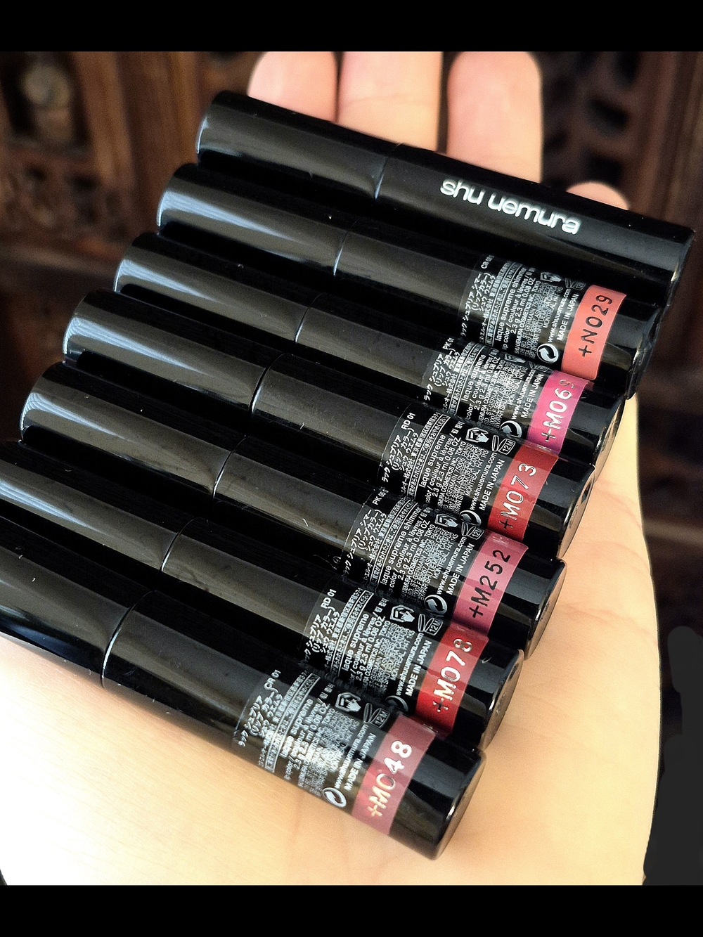 New Shu Uemura Lipgloss Lipstick Multiple Colours Available